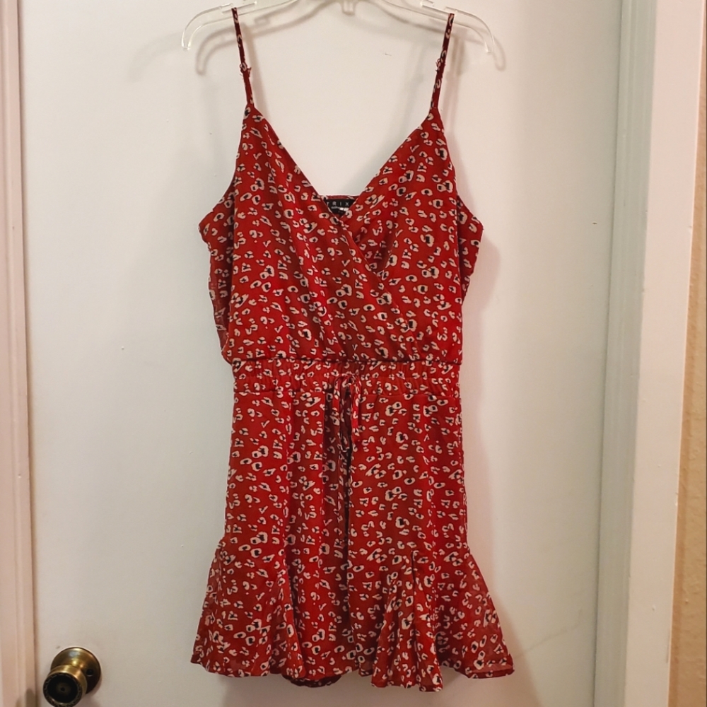 Leopard Print Romper - image 4